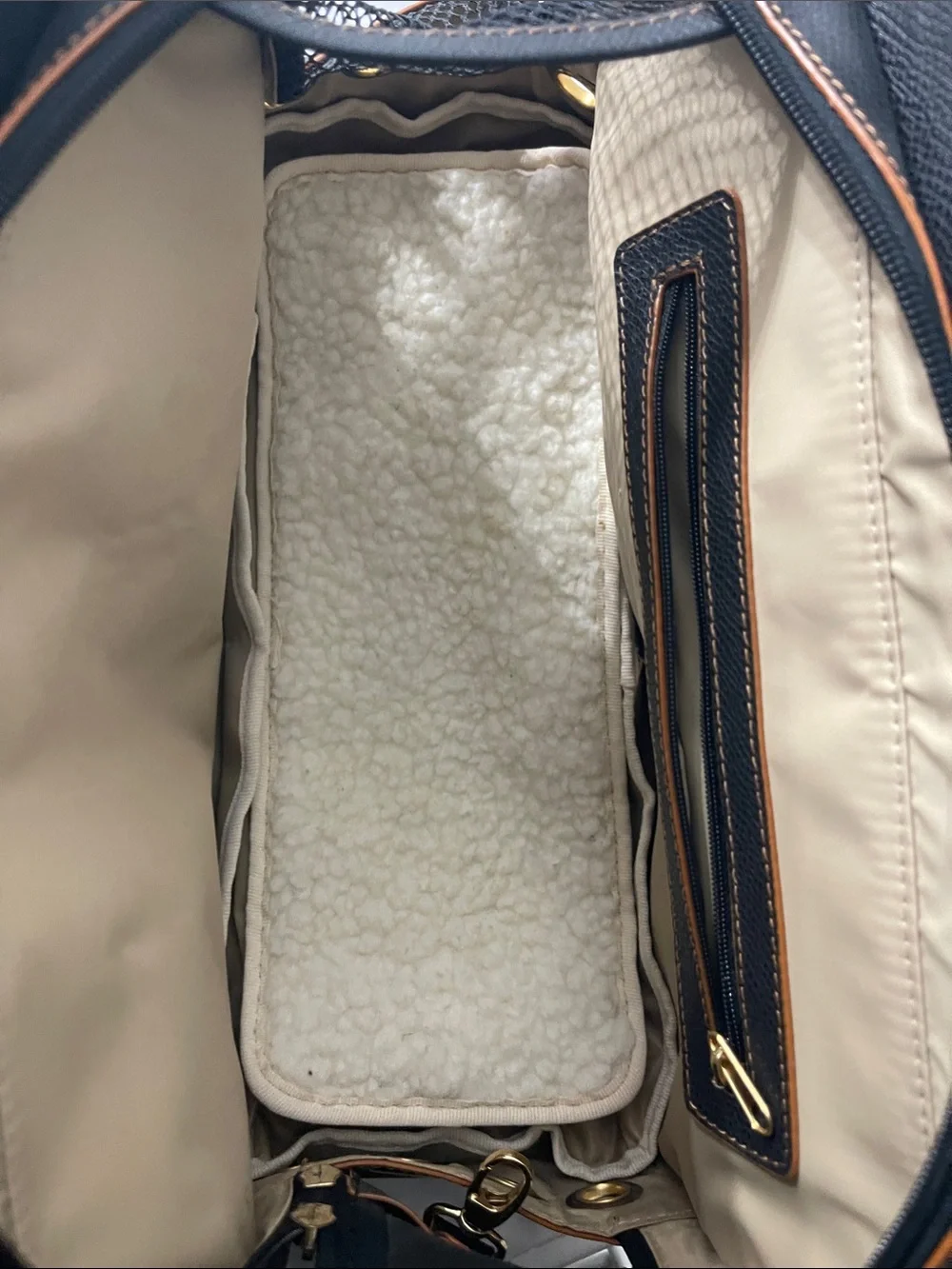 Cece Kent Nantucket Carrier – Black Pebble Leather